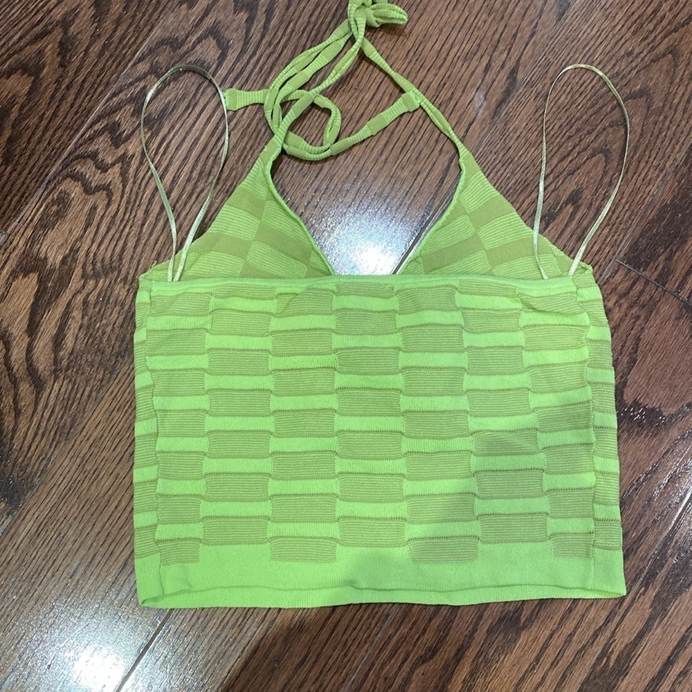 Garage halter crop top - Picture 4 of 5